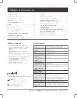 Preview for 2 page of parkell TurboSensor + Instructions For Use Manual