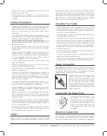 Preview for 4 page of parkell TurboSensor + Instructions For Use Manual