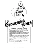 Parker Brothers Care Bears TOUCHING TUNES Use Manual preview