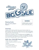 Preview for 1 page of Parker Brothers PLAYSKOOL AGES 3+ Playing Manual