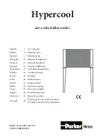 Parker Hiross Hypercool ADS000 User Manual preview