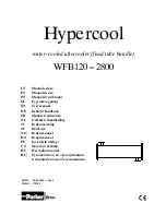 Предварительный просмотр 1 страницы Parker Hiross Hypercool WFB120 User Manual