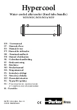 Parker Hiross Hypercool WFN Series User Manual preview