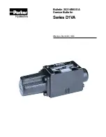 Parker Hydraulics D1VA Series Service Bulletin preview