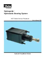 Parker Hydraulics Hydraguide HGF Series Service Procedure preview