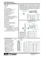 Предварительный просмотр 4 страницы Parker Hydraulics PGM 300 Series Service Manual