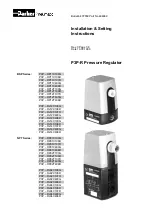 Предварительный просмотр 1 страницы Parker Pneumatic BSP Series Setting Instructions Manual