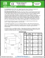 Parker Research Corp 200 Series Operating Instructions preview