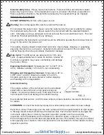 Preview for 2 page of Parker Research Corp 200 Series Operating Instructions