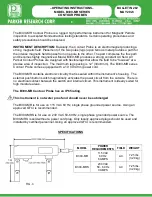 Parker Research Corp B300-MR Series Operating Instructions preview