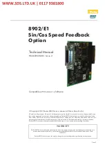Parker SSD Drives Inc 8902/E1 Series Technical Manual preview
