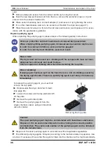 Preview for 40 page of Parker Zander BSP-MT 1-8/D3 Operating Manual