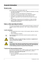 Preview for 4 page of Parker Zander PURGAS TGA 104-118 Operating Instructions Manual