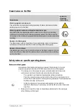 Предварительный просмотр 7 страницы Parker Zander PURGAS TGA1 Series Operating Instructions Manual