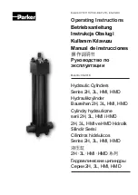 Предварительный просмотр 1 страницы Parker 2H Series Operating Instructions Manual