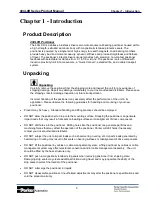 Preview for 5 page of Parker 404LXR Series Product Manual