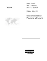 Preview for 1 page of Parker 404XE Series Product Manual