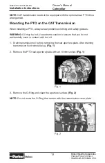 Preview for 16 page of Parker 590 series Owner'S Manual