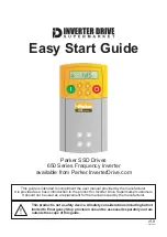 Parker 650 Series Easy Start Manual preview