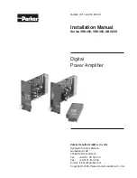 Предварительный просмотр 1 страницы Parker ABG35S Series Installation Manual