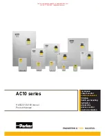 Parker AC10 series Product Manual preview