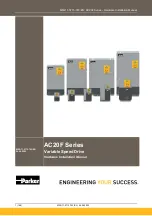 Parker AC20F Series Hardware Installation Manual preview