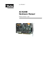 Parker ACR2000 Hardware Manual предпросмотр