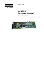 Parker ACR8020 Hardware Manual предпросмотр