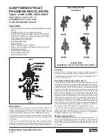 Preview for 1 page of Parker ADAPTOMODE A4AS Installation, Service And Parts Information