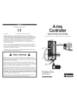 Parker Aries AR-04CE Quick Reference Manual preview