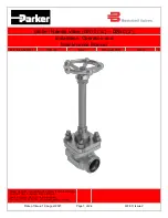 Preview for 1 page of Parker Bestobell Valves IOM 002 Installation, Operation And Maintenance Manual