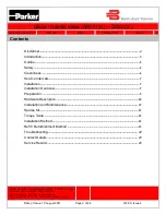 Preview for 3 page of Parker Bestobell Valves IOM 002 Installation, Operation And Maintenance Manual