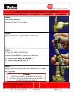 Preview for 16 page of Parker Bestobell Valves IOM 002 Installation, Operation And Maintenance Manual