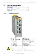 Preview for 30 page of Parker Compax3 C3I20T11 Operating Instructions Manual