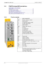 Preview for 42 page of Parker Compax3 C3I20T11 Operating Instructions Manual