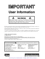 Preview for 3 page of Parker Compumotor 6000 Series Installation Manual