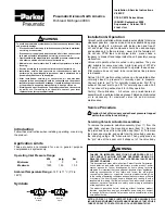 Preview for 6 page of Parker CW Series Service Instructions Manual