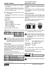 Предварительный просмотр 13 страницы Parker D 1FC Series Operation Manual