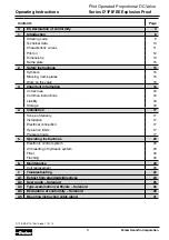 Предварительный просмотр 3 страницы Parker D31FBxEE Series Operating Instructions Manual