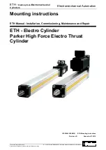 Preview for 1 page of Parker ETH080 Mounting Instructions