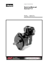 Preview for 1 page of Parker F11-10 Service Manual