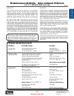 Parker Finite H-Series Maintenance Bulletin preview