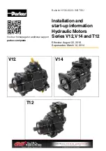 Parker GS Global Resources V12 Series Installation And Start-Up Information preview