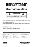 Preview for 3 page of Parker GT6-L8-NK Hardware Installation Manual