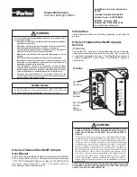 Preview for 34 page of Parker H Series Installation & Service Instructions Manual