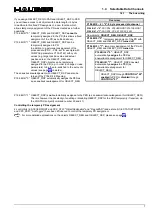 Preview for 7 page of Parker Hauser COMPAX-M Series Interface Manual