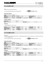 Preview for 49 page of Parker Hauser COMPAX-M Series Interface Manual