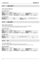 Preview for 62 page of Parker Hauser COMPAX-M Series Interface Manual