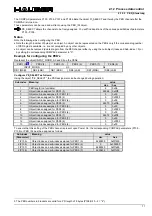 Preview for 71 page of Parker Hauser COMPAX-M Series Interface Manual