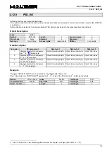 Preview for 75 page of Parker Hauser COMPAX-M Series Interface Manual